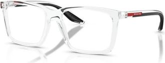 Prada Glasses, male, White, 53 MM, Optical Frame