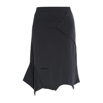 VETEMENTS Midi Skirts, female, Gray, Size: M Skirt with decorative trim