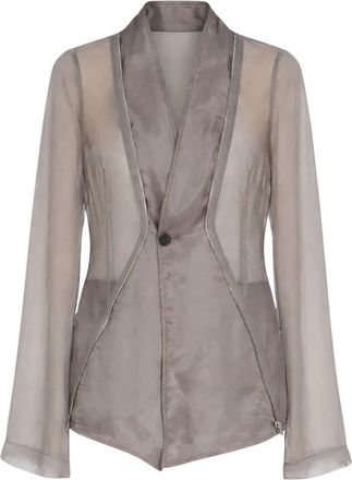 Rick Owens Stag JKT - female - Rick Owens - Blazers - Green - S - Jackets