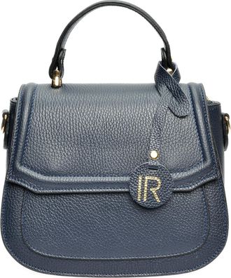 Isabella Rhea Blauwe Leren Tas