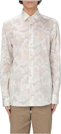 Etro Klassieke Paisley Overhemd - Heren - Casual Overhemden - Veelkleurig - 4XL - Overhemden