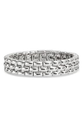 Nordstrom Rack Watchband Bracelet in Silver at Nordstrom Rack