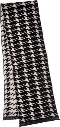 Portolano Pied De Poule Cashmere Scarf