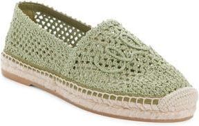 Chlo&eacute; Isla Logo Espadrille in Mint at Nordstrom Rack, Size 5Us / 35Eu