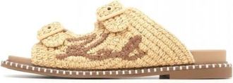 Karl Lagerfeld Kl 81326 JNT Slider - Dames - Sandalen - Beige - 36 EU - Schoenen