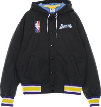 Nike NBA Courtside Jacket Lichtgewicht Gewatteerd - Heren - Trainingsjackets - Zwart - L - Polyester - Fitness