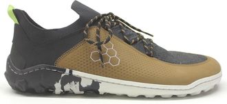 Vivobarefoot Tracker Decon Low FG2 Leather Textile Womens Low Top Trainers - Tan - Size:UK 5