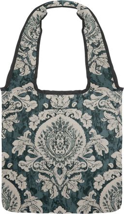 Generic 871248_3 Reversible Canvas Shoulder Tote - Double-Sided Print, 12oz Cotton, 27cm Drop, Fold-Flat Bag for Travel, Shopping, Street Outings