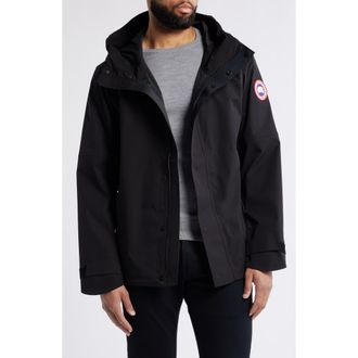 Canada Goose Rupert Waterproof Raincoat in Black - Noir at Nordstrom, Size Xx-Large