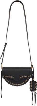 Rebecca Minkoff Mason Leather Crossbody Bag in Black at Nordstrom