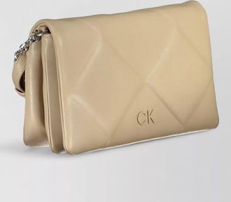 Calvin Klein quilted clutch bag