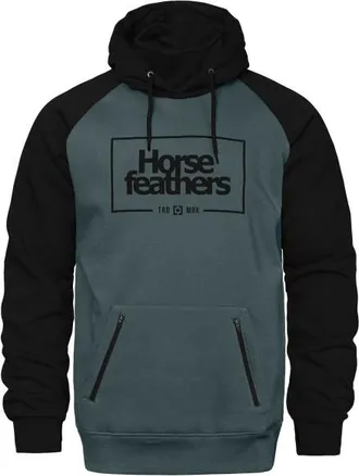 Horsefeathers Sherman Sweatshirt Hoodie f&uuml;r Herren | blau/schwarz