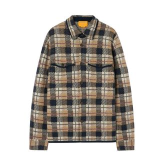 Guest In Residence Jassen, Dames, Beige, XS, Plaid Werkshirt