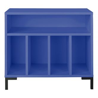 Really Nice Things Mueble para vinilos azul