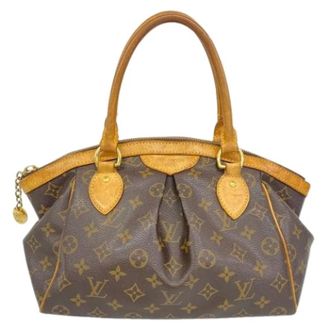 Louis Vuitton Pre-owned Handbags, female, Brown, Size: ONE SIZE Pre-owned Vintage Canvas Handbag