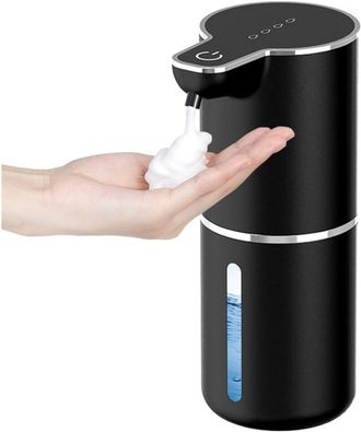 OEM Dispensador De Jab&oacute;n Sin Contacto De 350 Ml Con Sensor De Espuma, 4 Velocidades, Carga Usb, Apto Para El Ba&ntilde;o Y Uso Diario (blanco, Modo Gota)