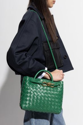 Bottega Veneta Handbag Andiamo Small, Womens, Green