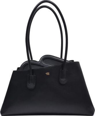 Baldinini Bolso de Hombro de Piel - Bags - Mujer - Negro - ONE SIZE