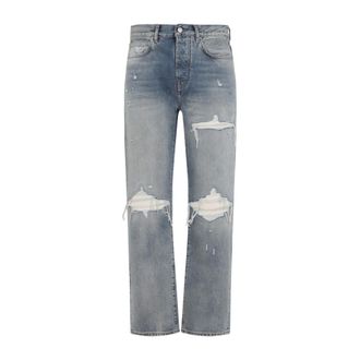 Amiri Light Blue Mid Rise Jeans