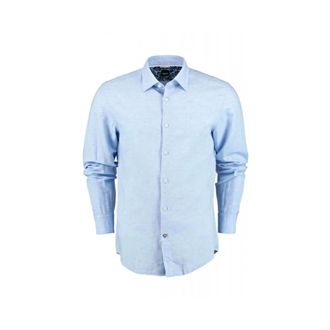 HUGO BOSS Hombre, Camisas, Azul, Talla: L