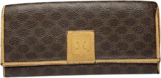 Celine Pre-owned Wallets, female, Brown, Size: ONE SIZE Pre-owned Leather Wallet