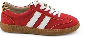 Corkys Footwear Womens Heads Up Sneaker In Red