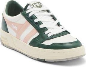 Gola Challenge Sneaker in White/Evergreen/Pearl Pnk at Nordstrom Rack, Size 8.5