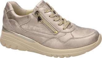 Waldl&auml;ufer H-Carla Sneaker - Dames - Sneakers - Geel - 39 EU - Leer - Schoenen