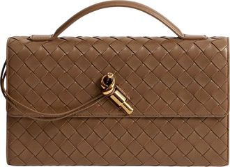 Bottega Veneta Andiamo Clutch 25 Dark Caramel 20 A005POV0HW09874