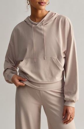 Rhone Ripple Hoodie in Taupe at Nordstrom Rack, Size Medium