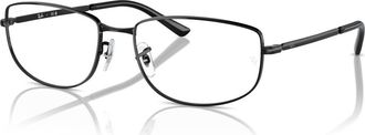 Ray-Ban 56mm Irregular optical glasses in Black at Nordstrom