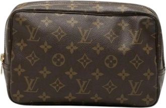 Louis Vuitton Pre-owned Clutches, female, Brown, Size: ONE SIZE Pre-owned Fabric Clutch