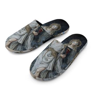 Generic Greek Mythology Hecate Goddess Mens House Slippers Slip Indoor Slipper On Shoes Warm Outdoor