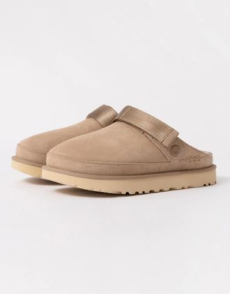 UGG Womens UGG Goldenstar Womens Clog - Sand - Cream/Brown - Size: 7