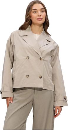 Selected Dames, Mantels, Beige, Maat: M