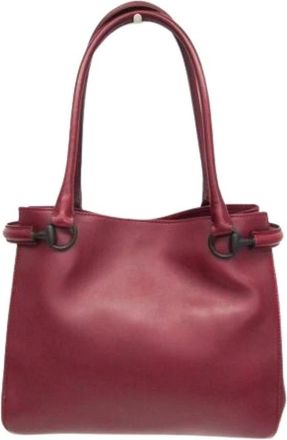 Gucci Pre-owned Handbags, female, Red, Size: ONE SIZE Pre-owned 101971 Shoulder Tote