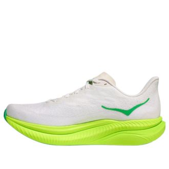Hoka One One Mach 6 White Neon Lime 1147790-WNL