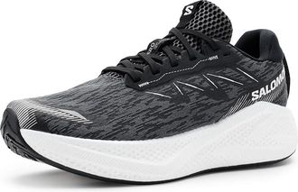 Salomon Aero Glide 4 Mens Running Shoes Black/White : 12.5 D - Medium, Synthetic