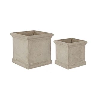 BIZZOTTO Bizzotto - Set2 P.vaso Cemento Qu Sabbia