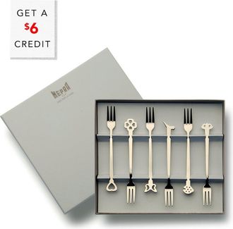 Mepra Gift Box 6Pc Mini Forks With $6 Credit