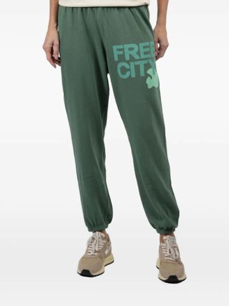 Freecity logo trousers - Groen