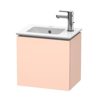 Duravit Mueble De Pared Duravit L-cube, 1 Puerta, Bisagra Derecha, 420mm, Para Me By Starck 072343, Color: Albaricoque Perla Seda Laca Mate - Lc6272r2020