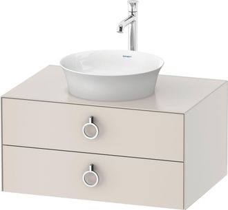 Duravit Tulip Blanco, Mueble De Ba&ntilde;o Colgado En La Pared, Ancho - Duravit