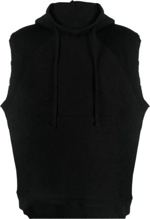 Thom Krom Heren, Sweatshirts & Hoodies, Zwart, Maat: XL Katoen