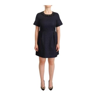 L'autre Chose Short Kleedjes - Dames - Korte kleedjes - Zwart - M - Katoen - Kleedjes