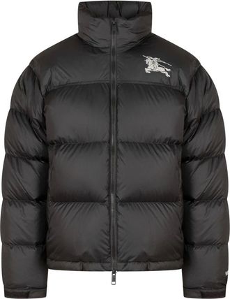 Burberry EKD High-Neck Puffer Jacket - Jackets - Hombre - Negro - XL