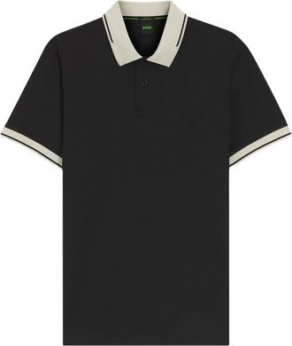 HUGO BOSS Tipped-trim Polo Shirt