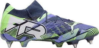 Puma Heren Future 7 Ultimate Gebreide Kraag Voetbalschoenen (Grijs)