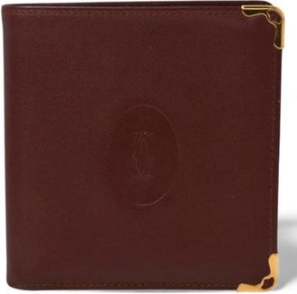 Cartier Pre-owned Wallets, male, Red, Size: ONE SIZE Pre-owned Bi-fold Wallet