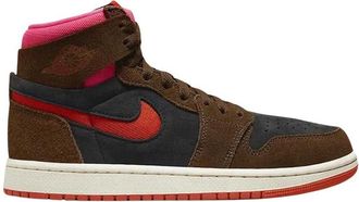 Nike Unisex volwassen Air Jordan 2 Zoom Air Comfort 2 Suede Trainers (Bruin/Zwart/Roze)